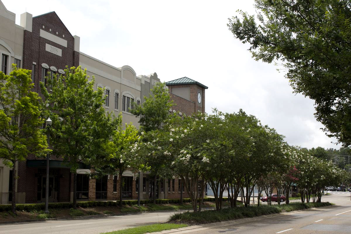 Frenchtown street with buildings